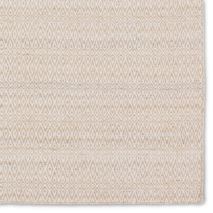 Almas Imogen ALS03 Rug by Jaipur Living in cream, tan. Made from 100% pet yarn in a unique style.