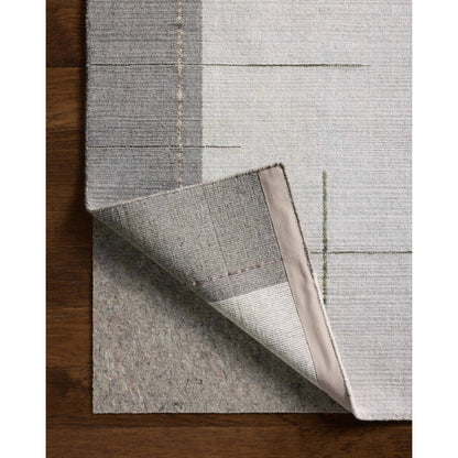 Alistair ALS-03 Rug by Loloi in grey, olive. Made from wool, viscose, cotton in a unique style.