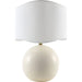 Alvary Accent Table Lamp by Livabliss in gloss, electroplated, high. Made from ceramic, jute, polyester, iron in a unique style.