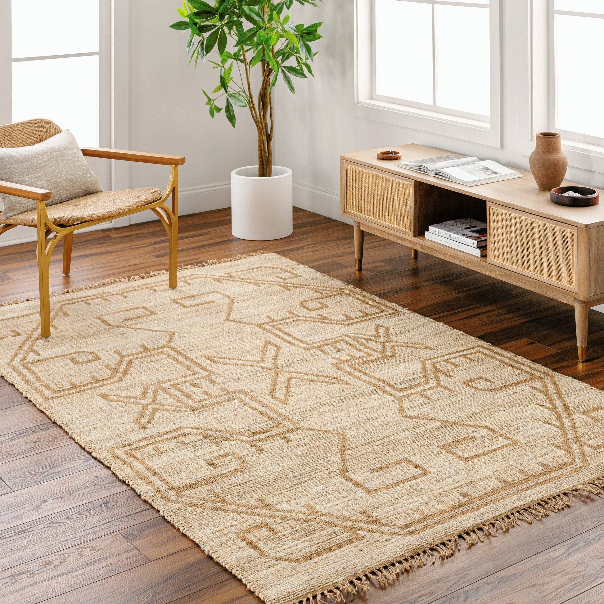 Alex Rug - 496070 by Livabliss. Made from face: 100% jute, warp: 100% jute in a unique style.