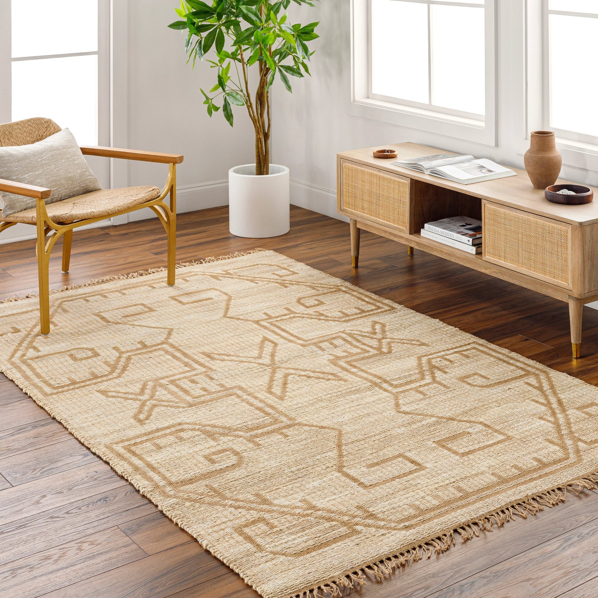 Alex Rug - 496070 by Livabliss. Made from face: 100% jute, warp: 100% jute in a unique style.