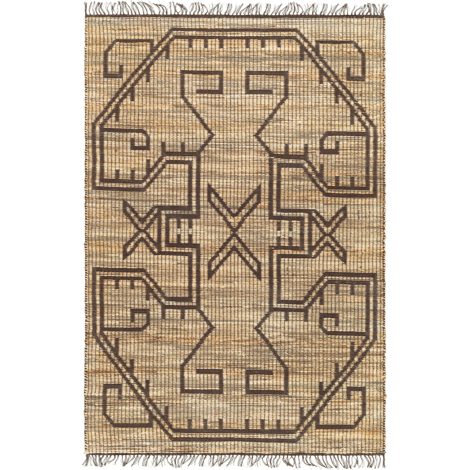 Alex Rug - 496070 by Livabliss. Made from face: 100% jute, warp: 100% jute in a unique style.