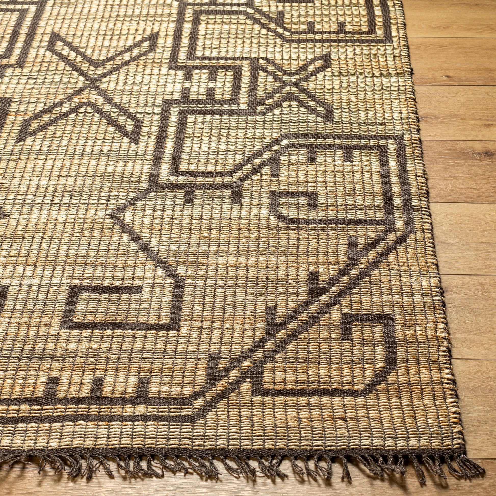 Alex Rug - 496070 by Livabliss. Made from face: 100% jute, warp: 100% jute in a unique style.