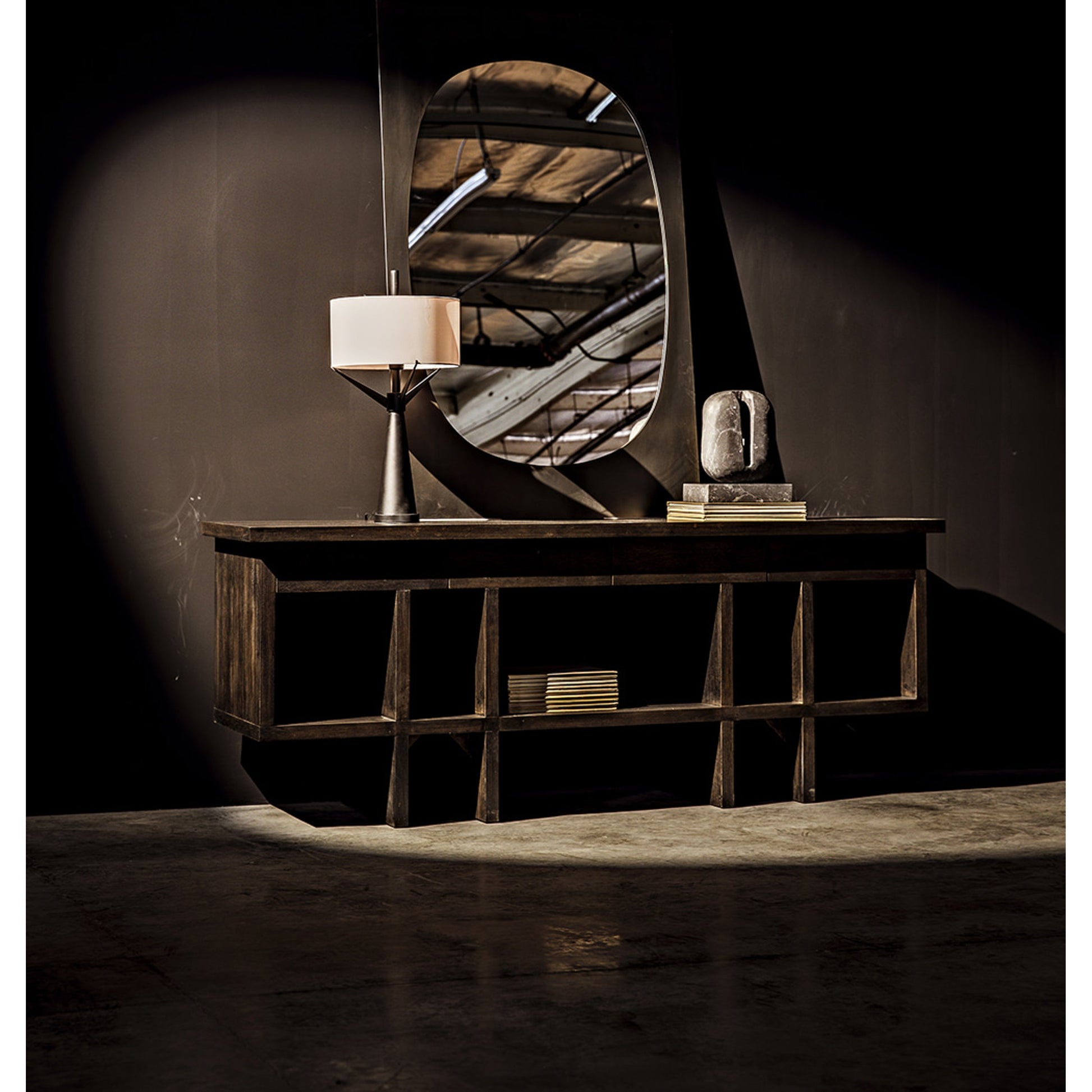 Juno Sculpture by Noir in black marble. Made from marble in a modern style.