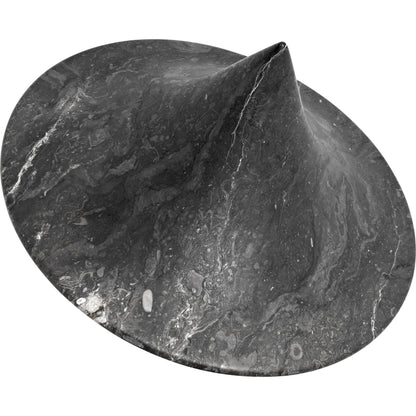 Simone Object (Set of 2) by Noir in black marble. Made from marble in a modern style.