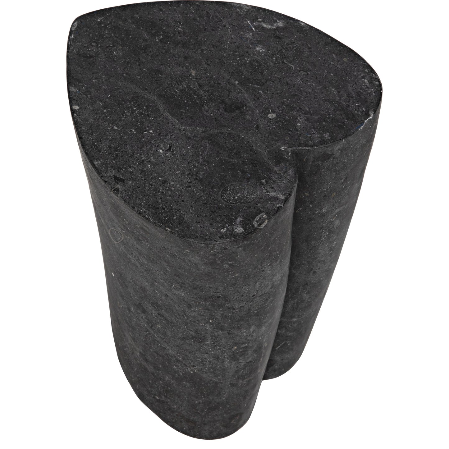 012 SI-1707233 | Closeup | Heart Accent Table by Noir in black marble. Made from marble in a eclectic & global style.