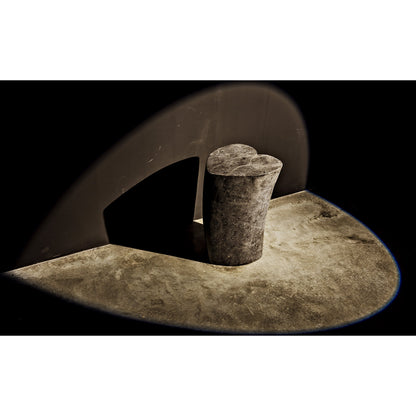 Heart Accent Table by Noir in black marble. Made from marble in a eclectic & global style.
