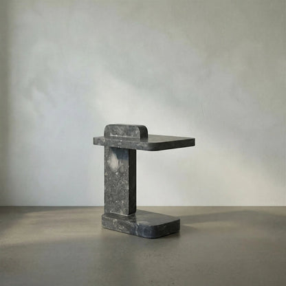 North Side Table by Noir in black marble. Made from marble in a transitional style.