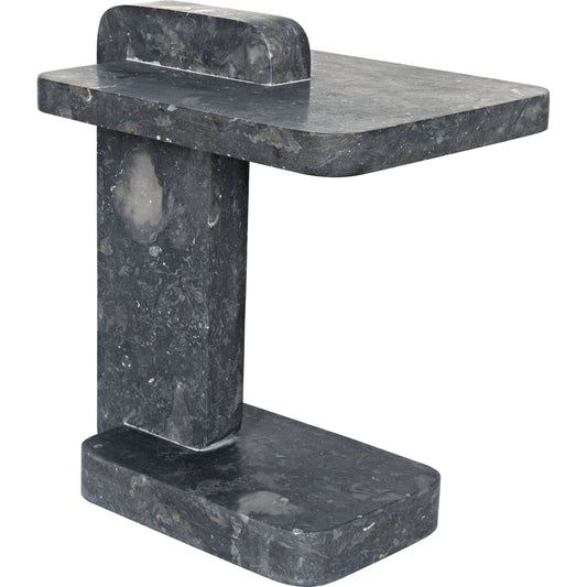 North Side Table by Noir in black marble. Made from marble in a transitional style.