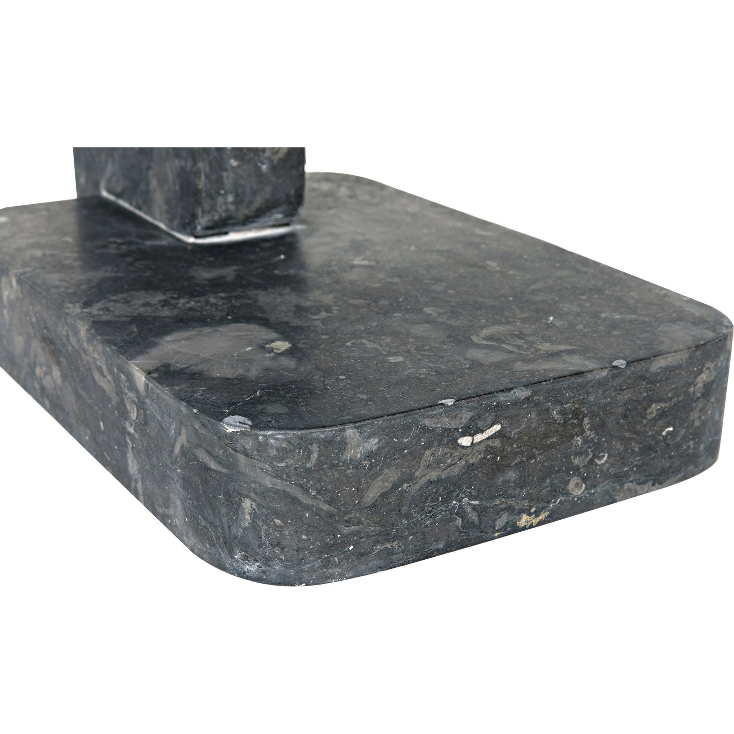 018 SI-1785677 | Closeup | North Side Table by Noir in black marble. Made from marble in a transitional style.