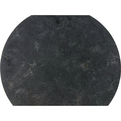 Diana Side Table by Noir in black marble. Made from marble in a modern style.