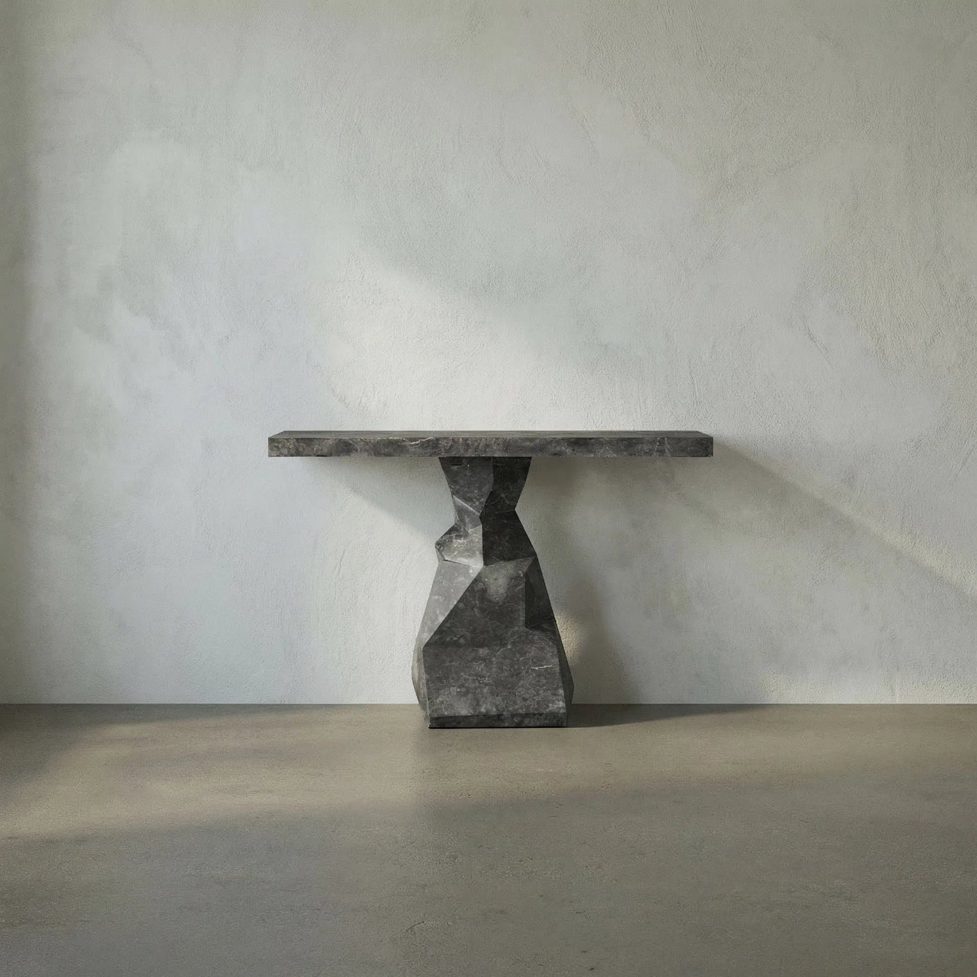 Tilden Console by Noir. Made from marble in a modern style.