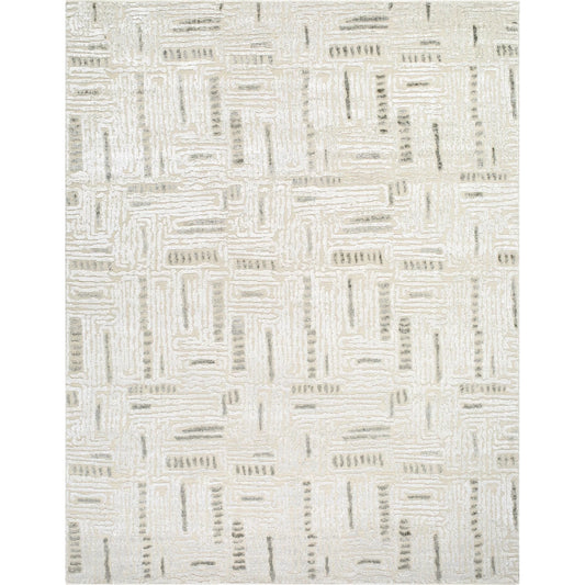 Amina Rug - 31106 by Surya in beige, light sage. Made from main: 65% wool, main: 35% viscose in a unique style.