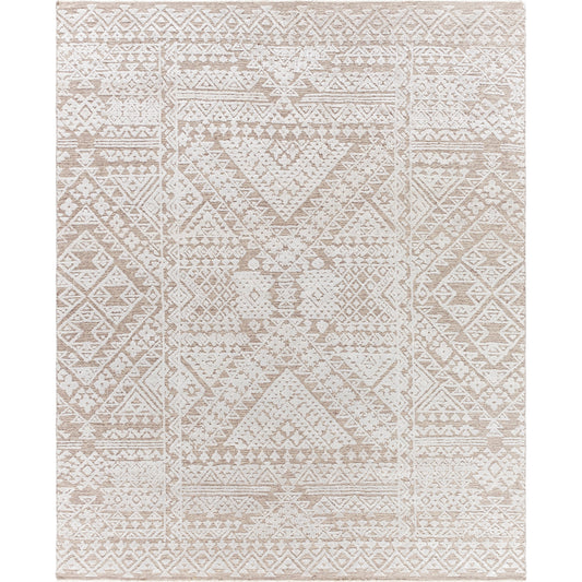 Amina Rug - 31107 by Surya in beige, light sage. Made from main: 65% wool, main: 35% viscose in a unique style.