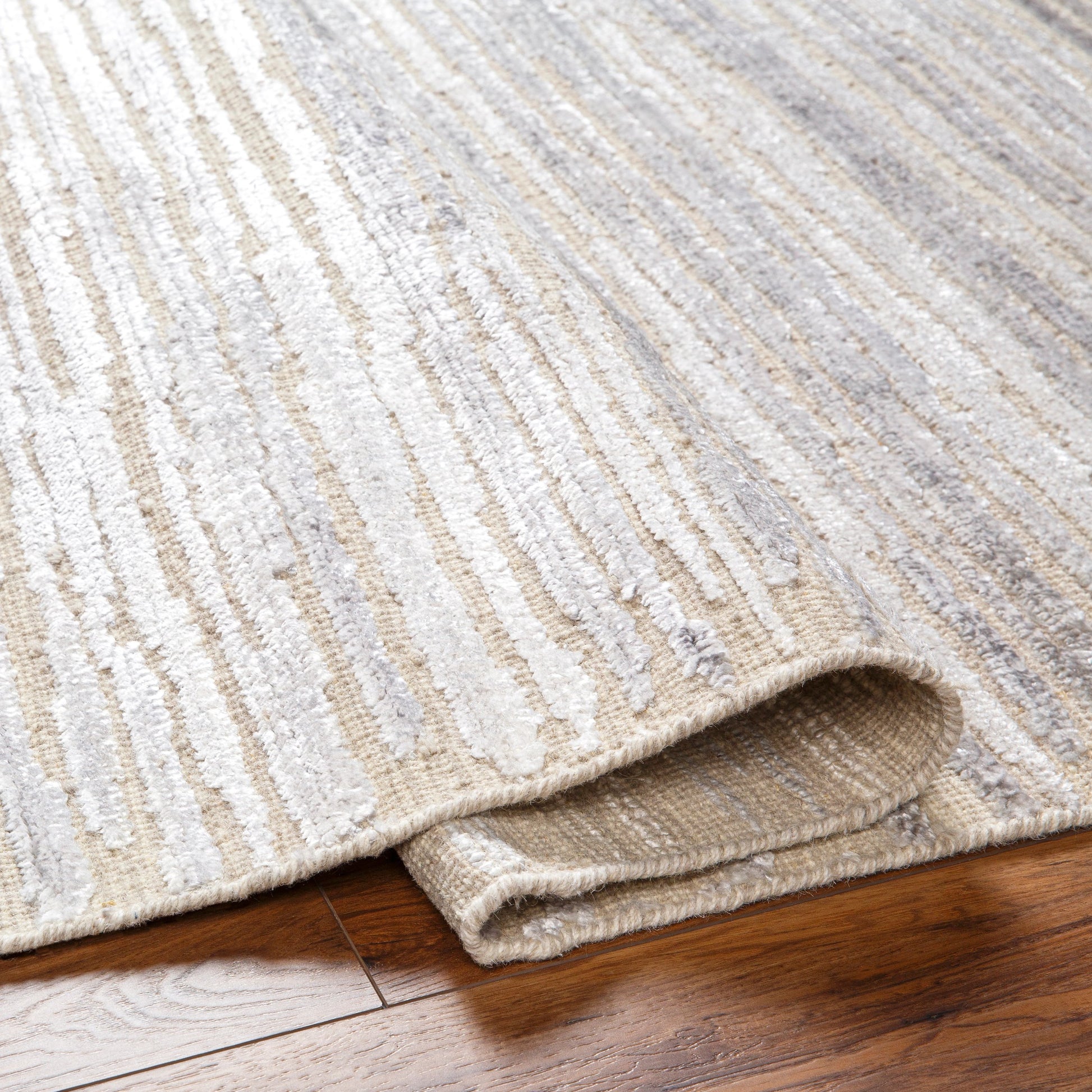 Amina AMA-2305 Rug by Surya in beige, light sage. Made from main: 65% wool, main: 35% viscose in a unique style.
