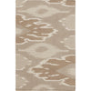 Medium Brown, Light Gray, Light Beige, Brown / 8' x 11'