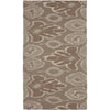 Medium Brown, Light Gray, Light Beige, Brown / 8' x 11'