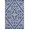Dark Blue, Navy, Light Beige / 2' x 3'