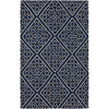 Dark Blue, Navy, Light Beige / 2' x 3'