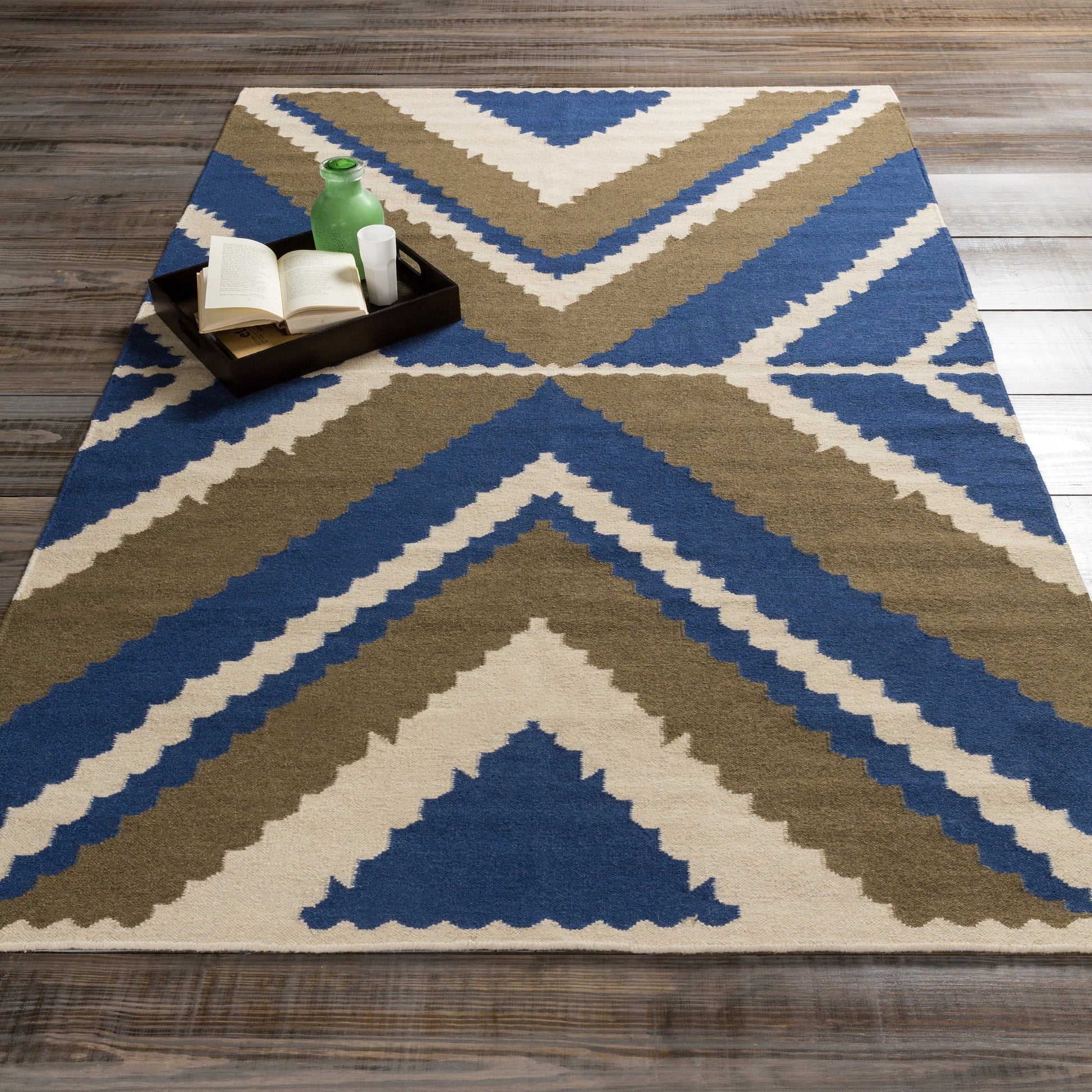 Alameda Rug - 732 by Surya. Made from 100% wool in a unique style.