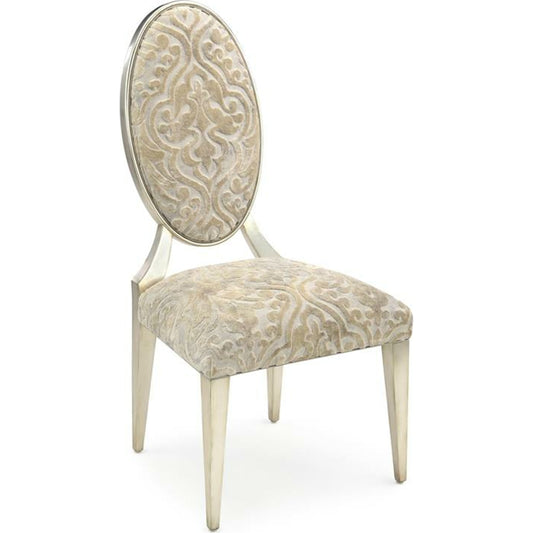 Ariane Side Chair by John-Richard. Made from unique in a transitional style.
