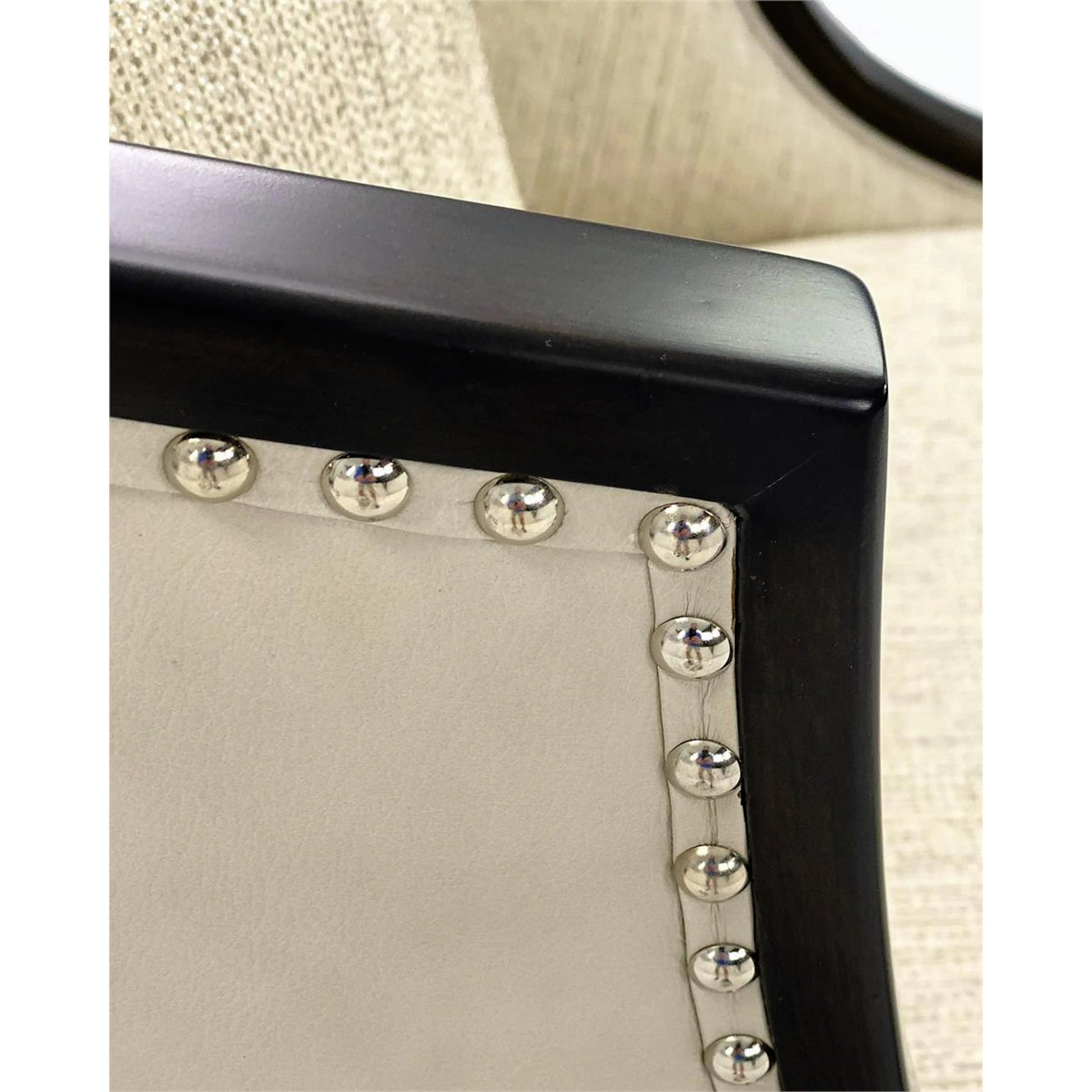 Ticinese Swivel Lounge Chair by John-Richard in gray, nickel. Made from leather, nickel, wood in a transitional style.