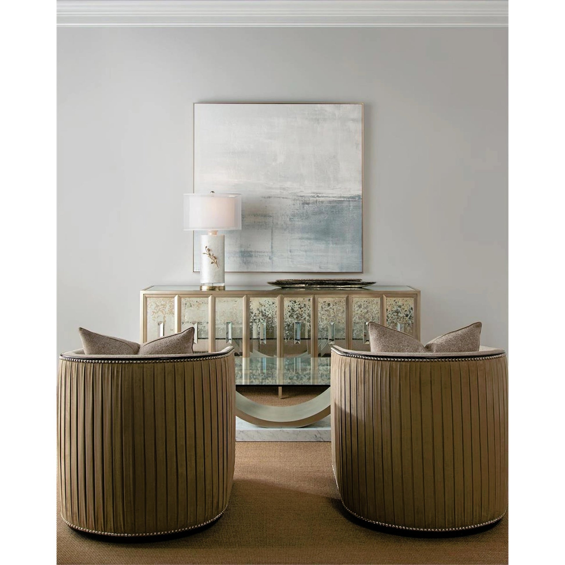 Sonoma Swivel Chair by John-Richard. Made from unique in a modern style.