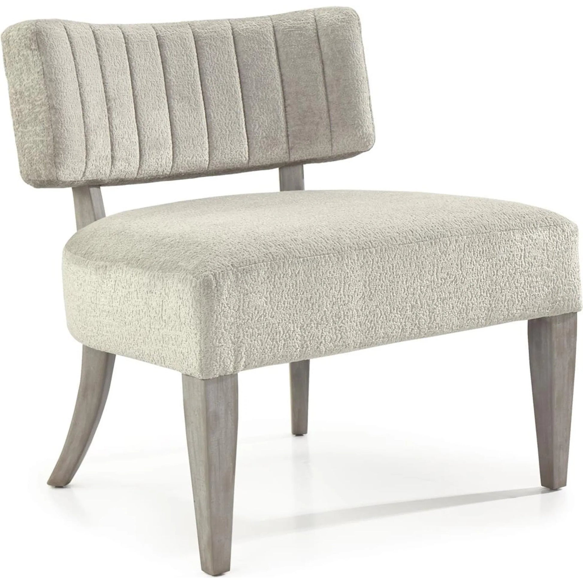 Sydney Side Chair by John-Richard in hesse granite, tricase. Made from unique in a transitional style.