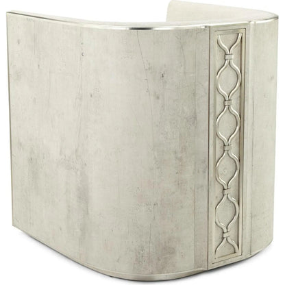 Valletta Swivel Chair by John-Richard in monk parchment, tiza gesso. Made from unique in a transitional style.
