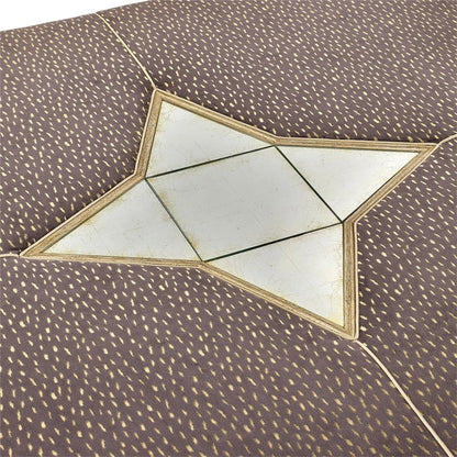Starfire Cocktail Ottoman by John-Richard. Made from unique in a unique style.