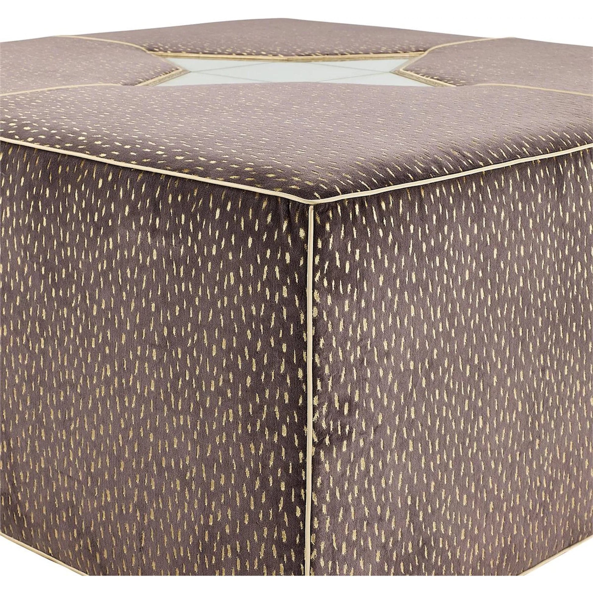 Starfire Cocktail Ottoman by John-Richard. Made from unique in a unique style.