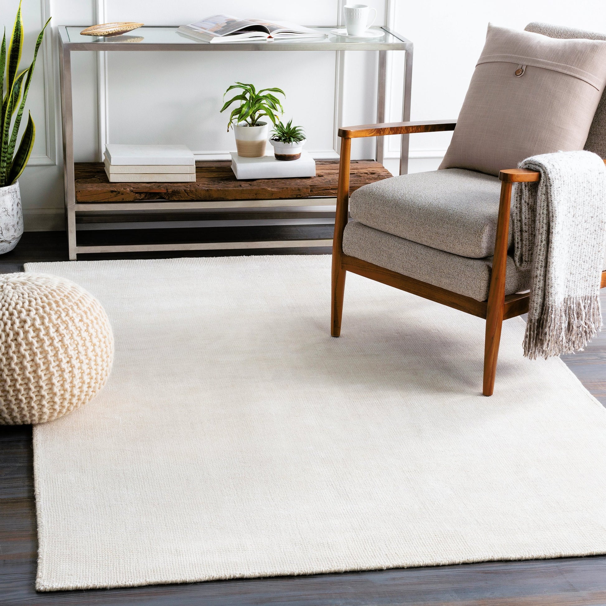 Amalfi Rug - 23221 by Surya. Made from 75% viscose, 25% wool in a unique style.