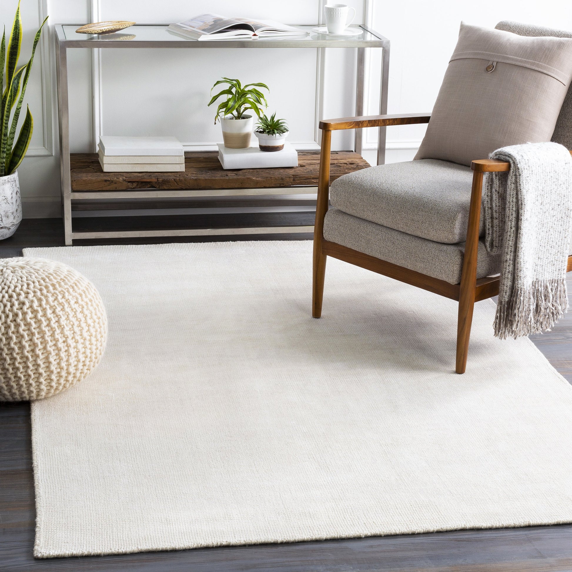 Amalfi Rug - 23221 by Surya. Made from 75% viscose, 25% wool in a unique style.