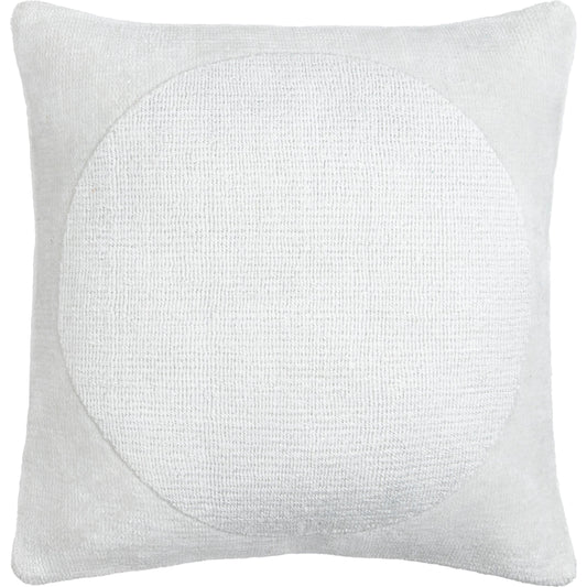 Armstrong Pillow - 527736 by Surya in light gray, light slate. Made from front: 100% recycled pet yarn, back: 100% polyester in a modern style.
