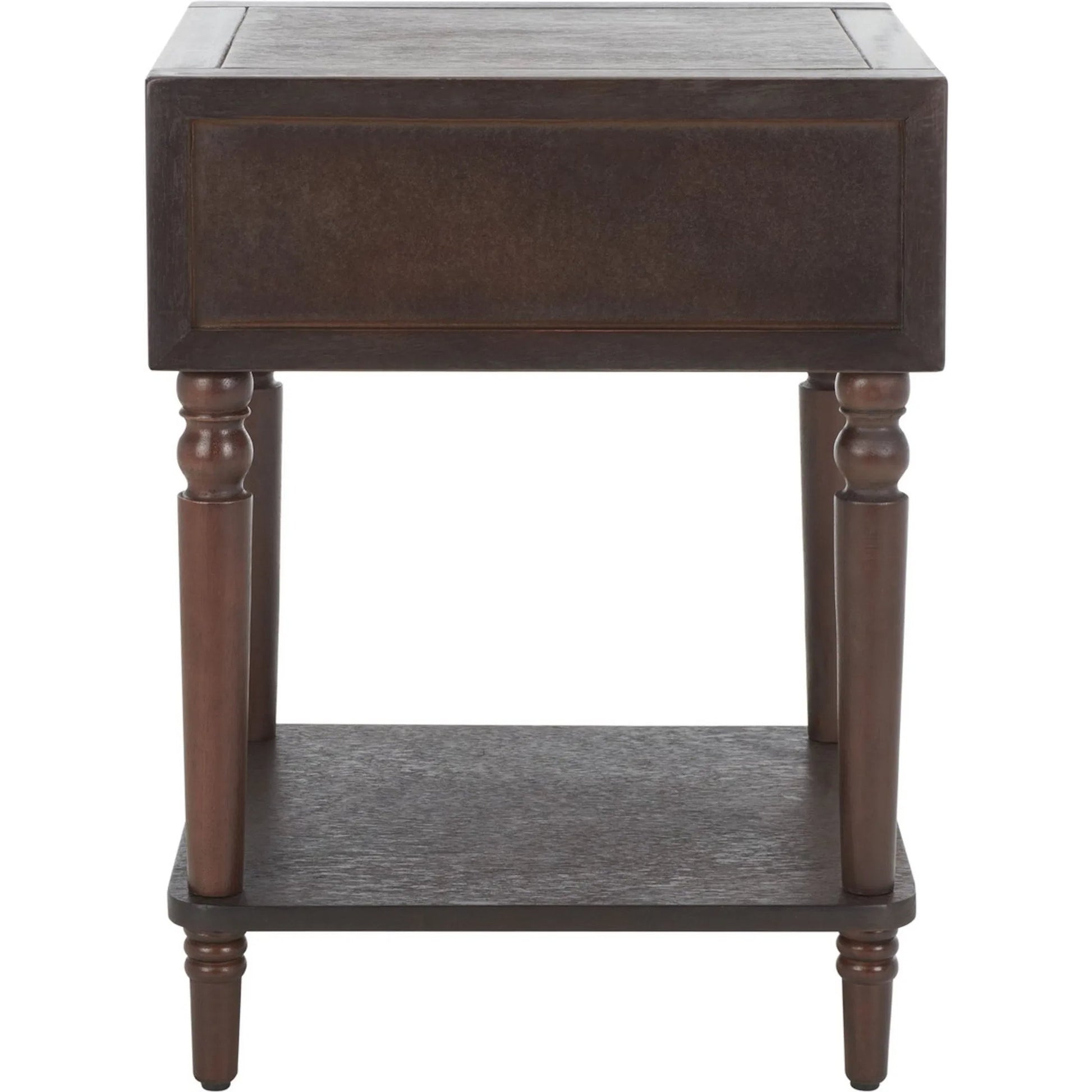 Armstrong Side Table by HedgeApple Essentials. Made from bayur wood in a traditional style.
