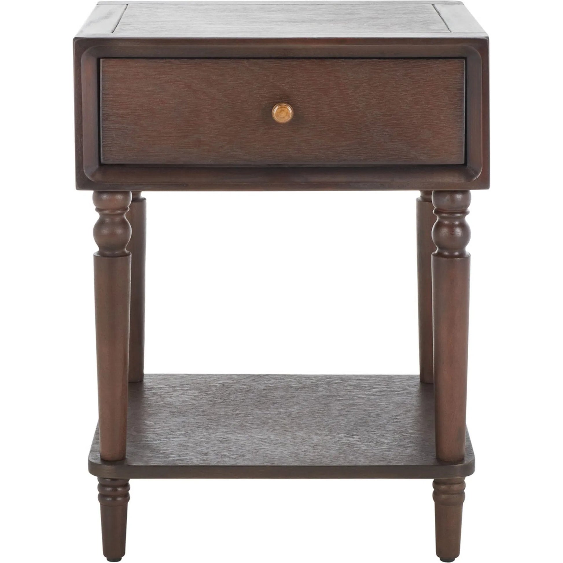 Armstrong Side Table by HedgeApple Essentials. Made from bayur wood in a traditional style.