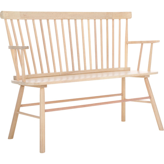 Addison Spindleback Settee by Safavieh. Made from rubberwood in a unique style.