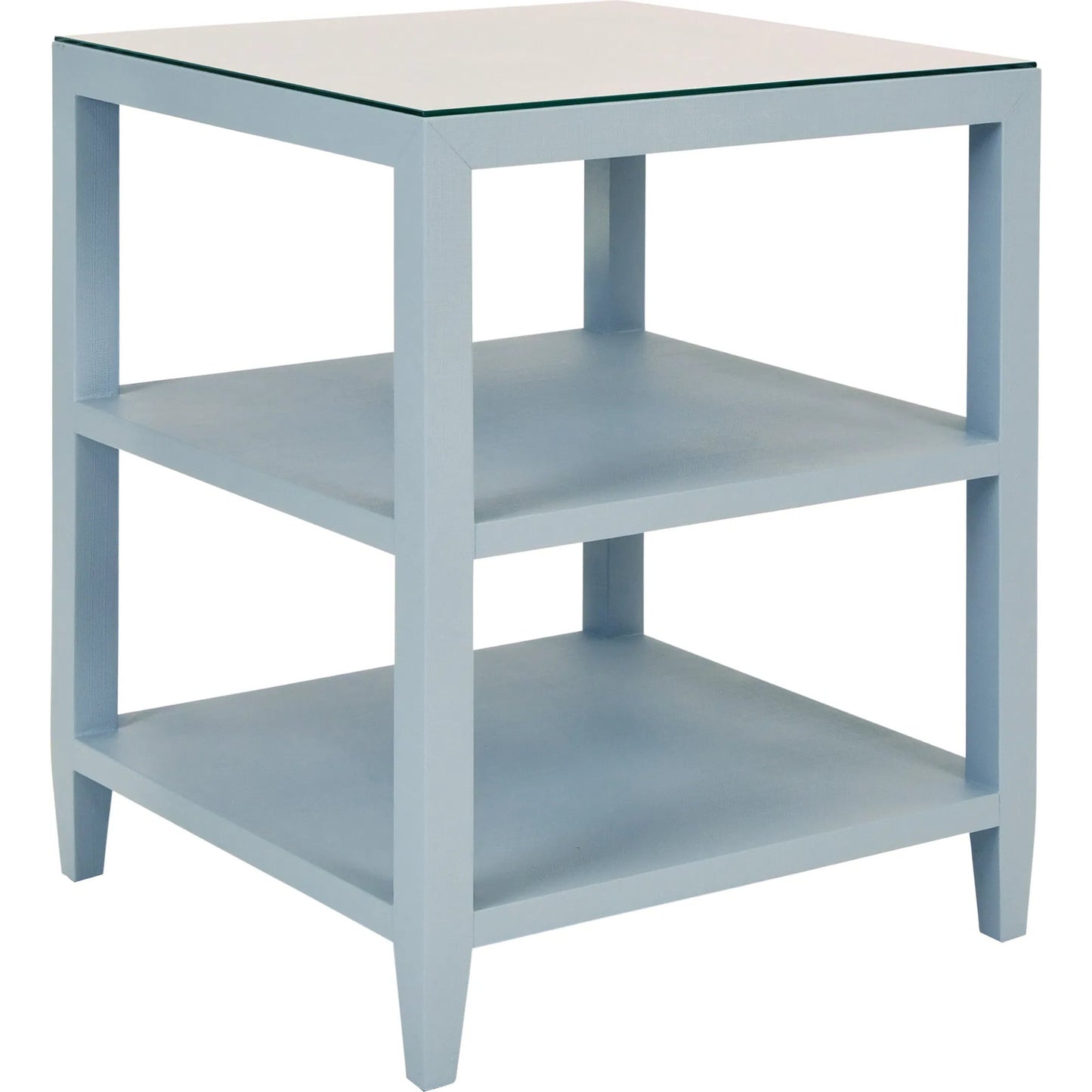 002 SI-2461246 | Primary Silo | Amie Three Tier Square Side Table by Worlds Away. Made from unique in a modern style.