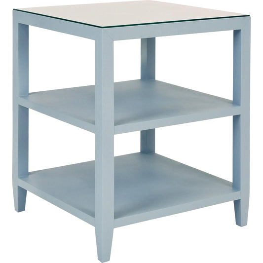 Amie Three Tier Square Side Table by Worlds Away. Made from unique in a modern style.