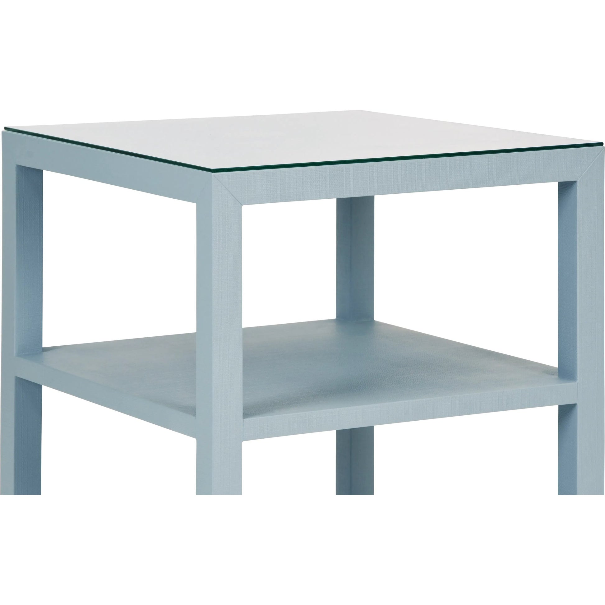 Amie Three Tier Square Side Table by Worlds Away. Made from unique in a modern style.