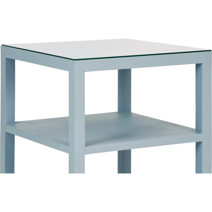 Amie Three Tier Square Side Table by Worlds Away. Made from unique in a modern style.