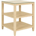Amie Three Tier Square Side Table by Worlds Away. Made from unique in a modern style.
