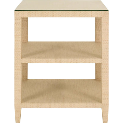 Amie Three Tier Square Side Table by Worlds Away. Made from unique in a modern style.