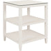 Amie Three Tier Square Side Table by Worlds Away. Made from unique in a modern style.