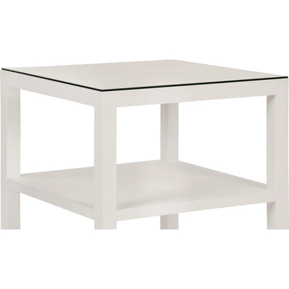 Amie Three Tier Square Side Table by Worlds Away. Made from unique in a modern style.