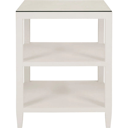 Amie Three Tier Square Side Table by Worlds Away. Made from unique in a modern style.