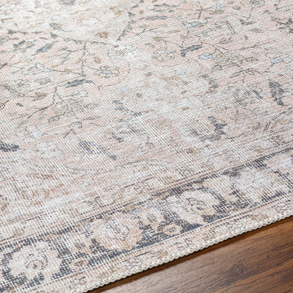 Amelie Rug - 32924 by Livabliss in ivory, taupe, black, tan, navy, cream. Made from main: 50% chenille-polyester, main: 50% polyester in a unique style.