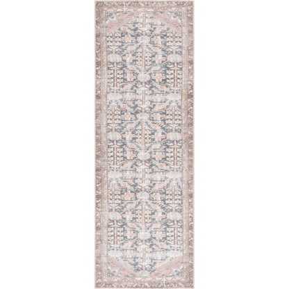 Amelie 533435 Rug by Livabliss in black, cream, brown, dark brown, blue, beige. Made from polyester in a unique style.