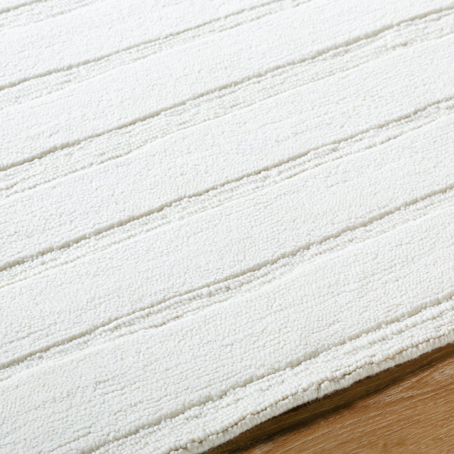 005 SI-2098252,SI-2098253,SI-2098254,SI-2098255,SI-2098256,SI-2098257 | Closeup | Amani AMM-2300 Rug by Surya in cream. Made from wool in a unique style.
