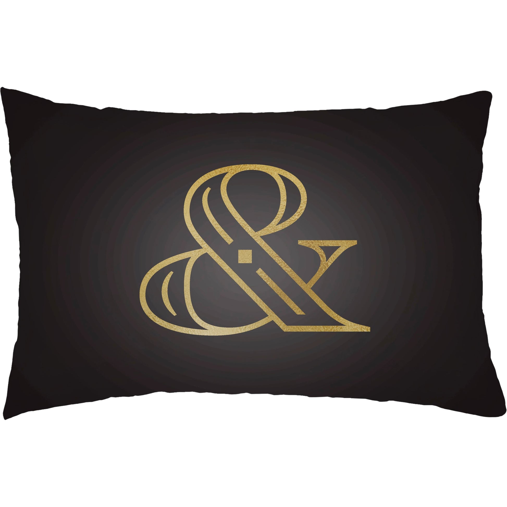 Ampersand Pillow by Livabliss. Made from front: 100% polyester, back: 100% polyester, fill: polyester, polyfill in a modern style.